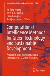 Cover Computational Intelligence Methods for Green Technology and Sustainable Development