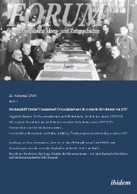Cover Forum für osteuropäische Ideen- und Zeitgeschichte