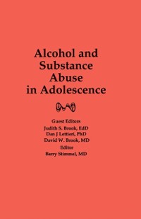 Cover Alcohol and Substance Abuse in Adolescence