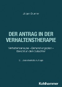 Cover Der Antrag in der Verhaltenstherapie