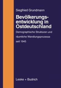 Cover Bevölkerungsentwicklung in Ostdeutschland