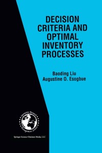 Cover Decision Criteria and Optimal Inventory Processes