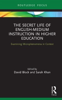 Cover The Secret Life of English-Medium Instruction in Higher Education