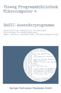 Cover BASIC-Anwenderprogramme