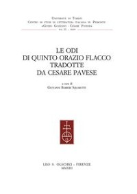 Cover Le odi di Quinto Orazio Flacco tradotte da Cesare Pavese.