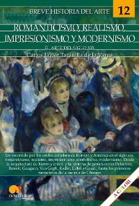 Cover Breve historia del romanticismo, realismo, impresionismo y modernismo
