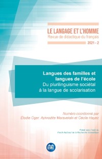 Cover Langues des familles et langues de l''école