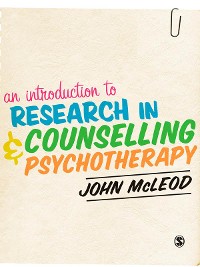 Cover An Introduction to Research in Counselling and Psychotherapy