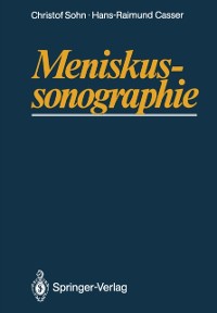 Cover Meniskussonographie