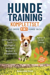 Cover Hundetraining Komplettset – Das große 9 in 1 Hunde-Buch