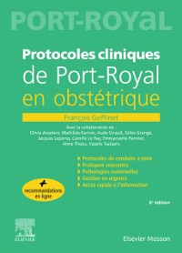 Cover Protocoles cliniques de Port-royal en obstétrique _ABANDONNE