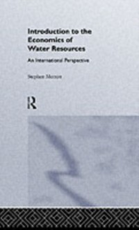 Cover Introduction To The Economics Of Water Resources