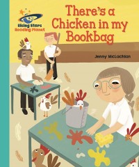 Cover Reading Planet - There's a Chicken in my Bookbag - Turquoise: Galaxy