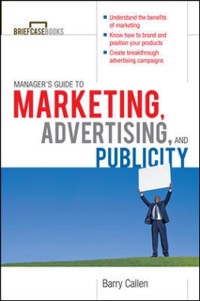 Cover Managers Guide to Marketing, Advertising, and Publicity
