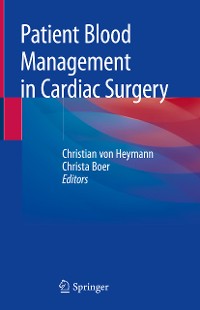 Cover Patient Blood Management in Cardiac Surgery