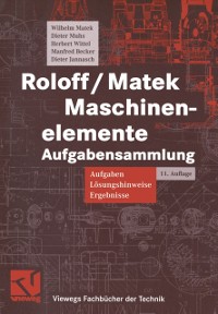 Cover Roloff / Matek Maschinenelemente