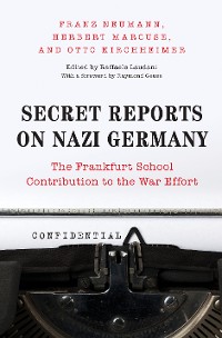 Cover Secret Reports on Nazi Germany