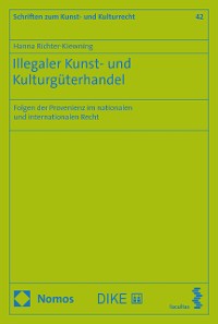 Cover Illegaler Kunst- und Kulturgüterhandel