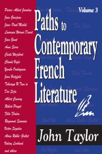 Cover Paths to Contemporary French Literature