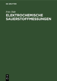 Cover Elektrochemische Sauerstoffmessungen