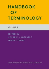 Cover Handbook of Terminology