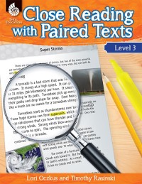 Cover Close Reading with Paired Texts Level 3