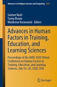Cover Advances in Human Factors in Training, Education, and Learning Sciences