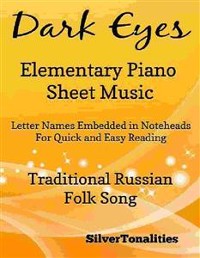 Cover Dark Eyes Elementary Piano Sheet Music