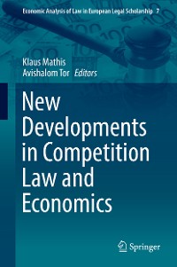 Cover New Developments in Competition Law and Economics