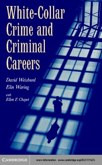 Cover White-Collar Crime and Criminal Careers