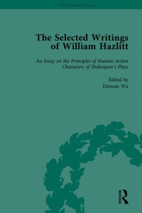 Cover The Selected Writings of William Hazlitt Vol 1