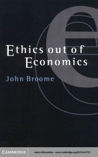 Cover Ethics out of Economics