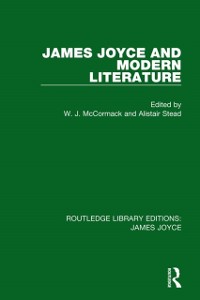 Cover James Joyce and Modern Literature