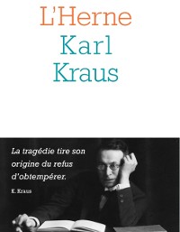 Cover Cahier de L''Herne n°143 : Karl Kraus