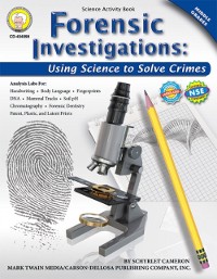 Cover Forensic Investigations, Grades 6 - 8