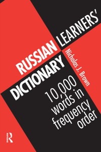 Cover Russian Learners' Dictionary