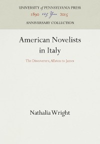 Cover American Novelists in Italy