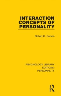 Cover Interaction Concepts of Personality