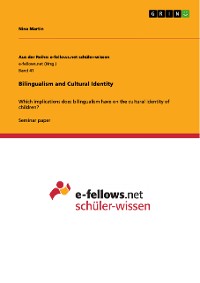 Cover Bilingualism and Cultural Identity