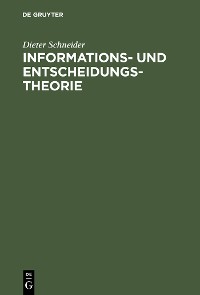 Cover Informations- und Entscheidungstheorie
