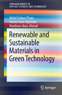 Cover Renewable and Sustainable Materials in Green Technology