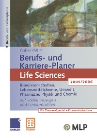 Cover Gabler / MLP Berufs- und Karriere-Planer Life Sciences 2005/2006