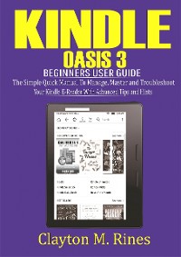 Cover Kindle Oasis 3 Beginners User Guide