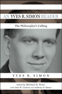Cover Yves R. Simon Reader