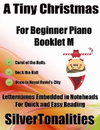 Cover A Tiny Christmas for Beginner Piano Booklet M