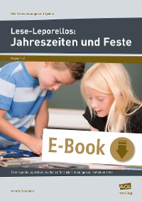 Cover Lese-Leporellos: Jahreszeiten und Feste Kl. 1/2