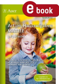 Cover Action-Hausaufgaben Mathe 3+4