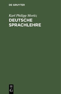 Cover Deutsche Sprachlehre