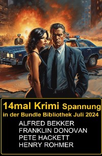 Cover 14mal Krimi Spannung in der Bundle Bibliothek Juli 2024