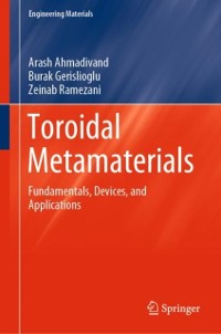 Cover Toroidal Metamaterials